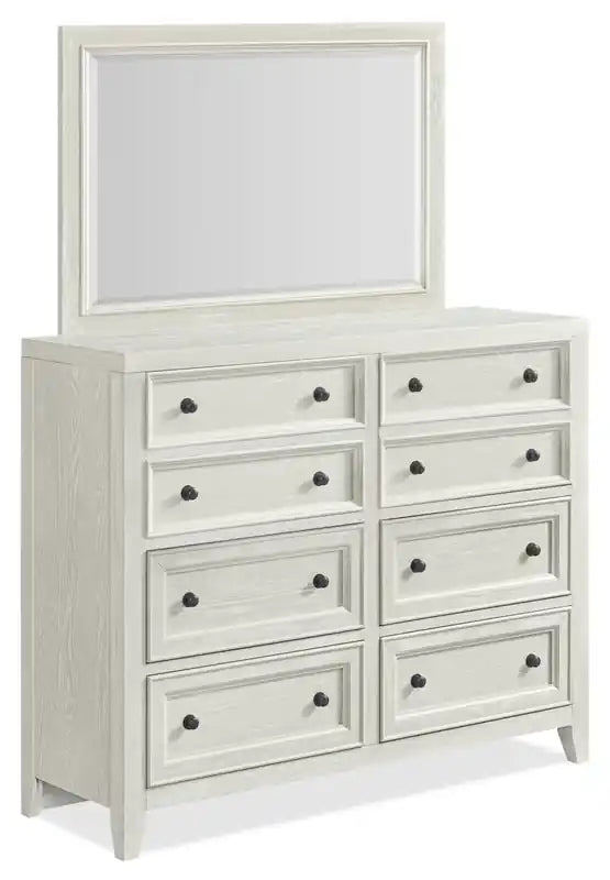 Miroir de commode de chambre, attachable, à suspendre au mur