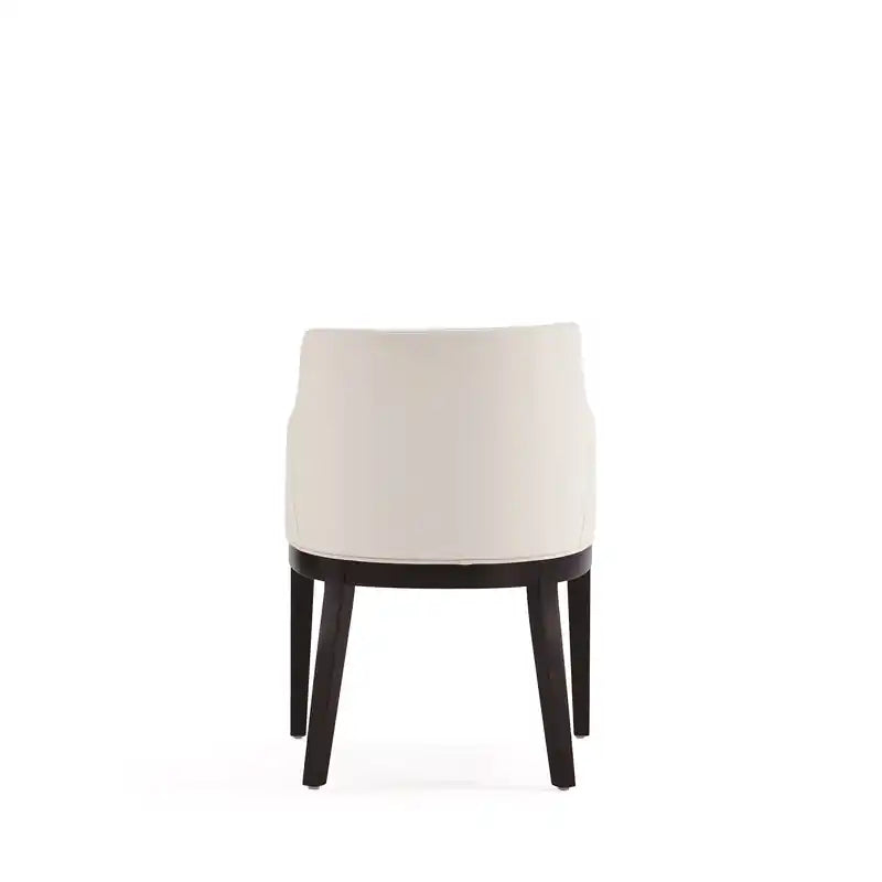 Chaise de salle à manger moderne en similicuir