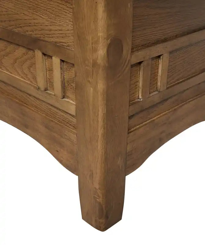 Table à manger ronde avec extension 42-60W – Gris Tourterelle