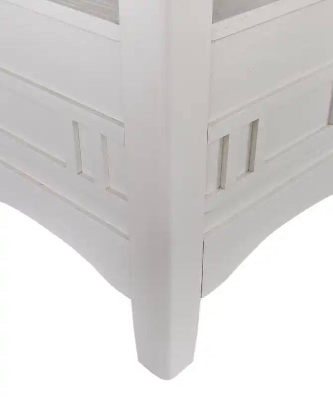 Table à manger ronde avec extension 42-60W – Gris Tourterelle