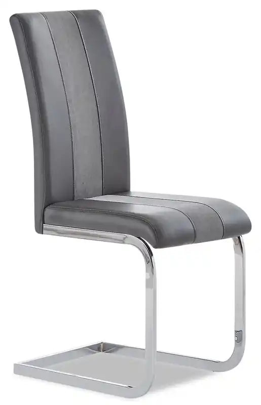 Jaye Dining Chair with Vegan-Leather Fabric