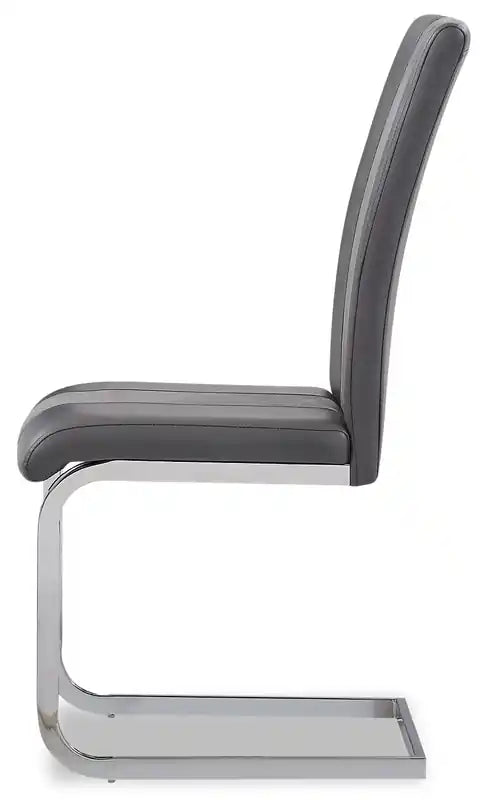 Chaise de salle à manger en similicuir