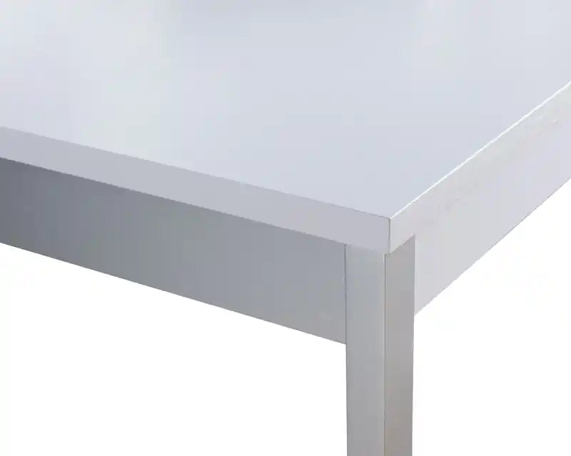 Bureau d'angle réversible 55" avec 4 tiroirs et compartiments de rangement